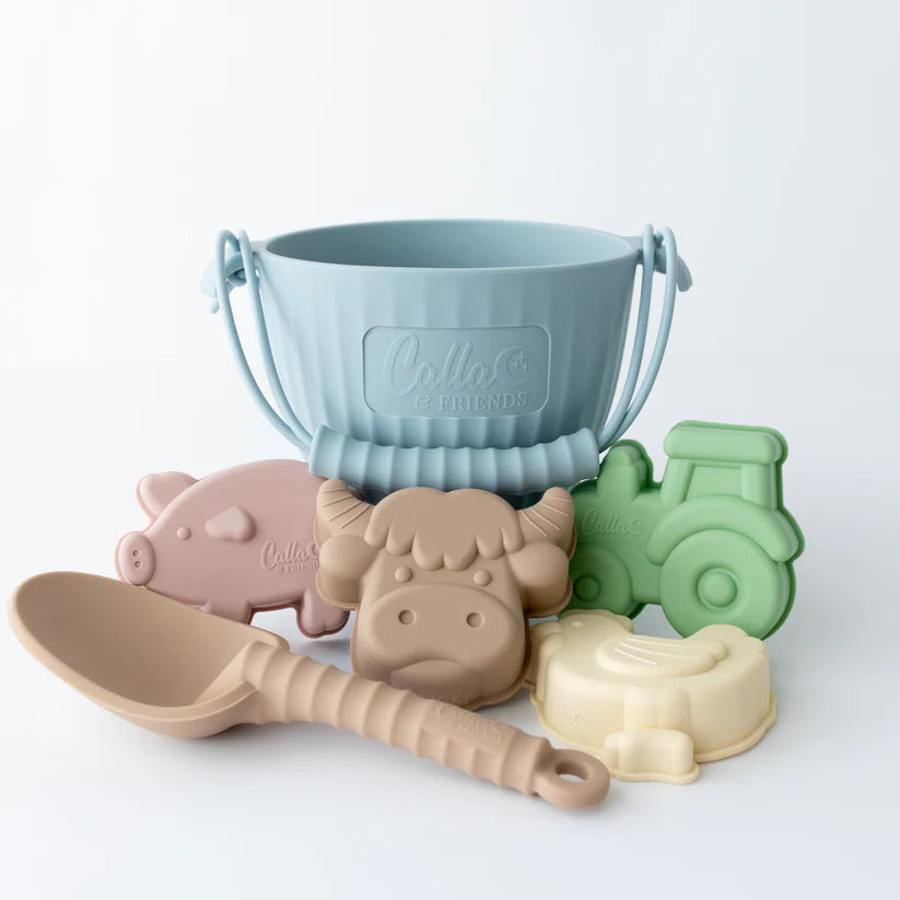 Hazel's Farm Silicone Beach Toy Set