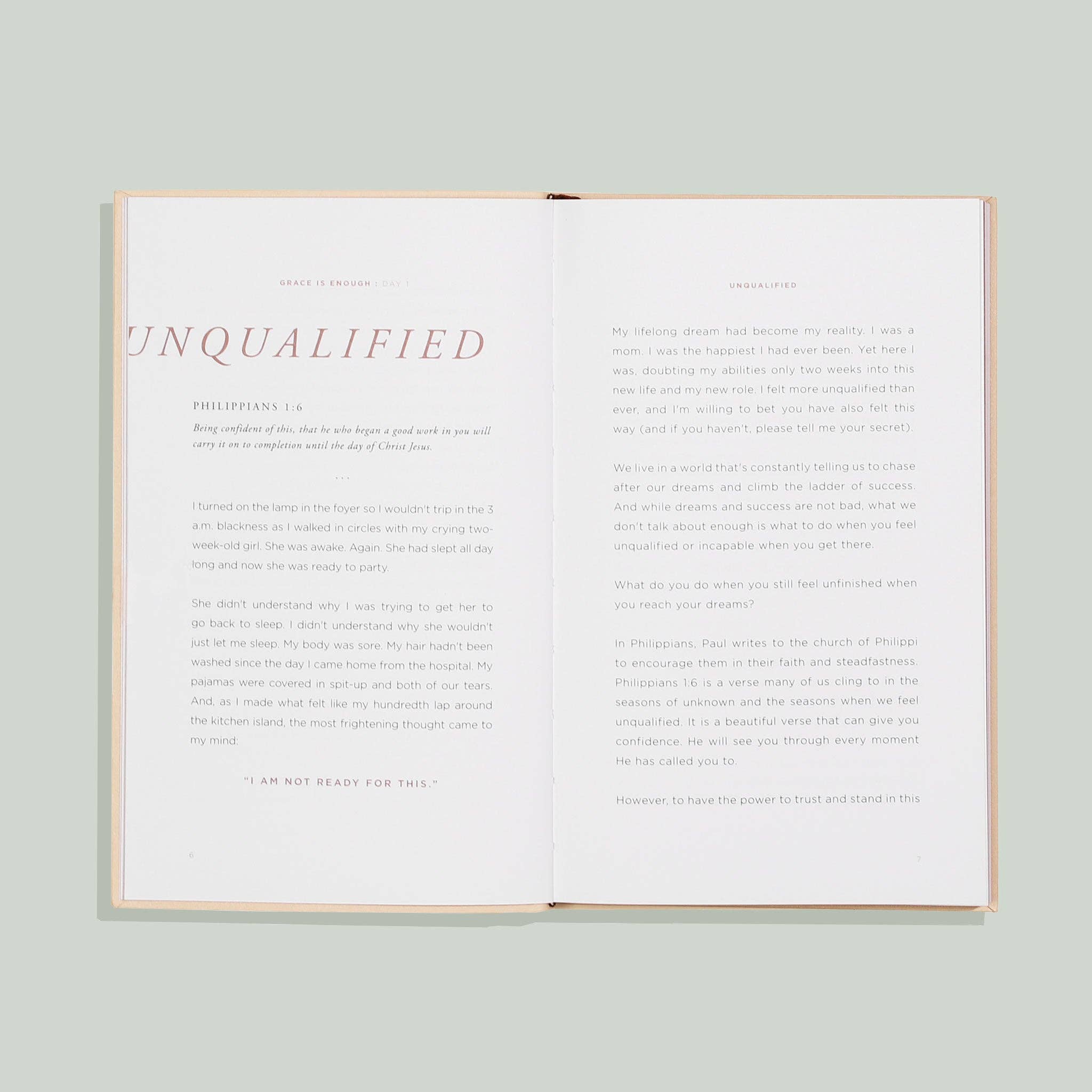 Grace Is Enough: Christian Devotional for Women
