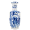 Danny's Blue and White Chinoserie Scene Vase 50984