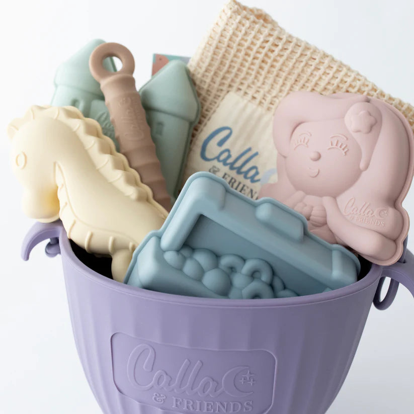 Mermaid's Cove Silicone Beach Toy Set