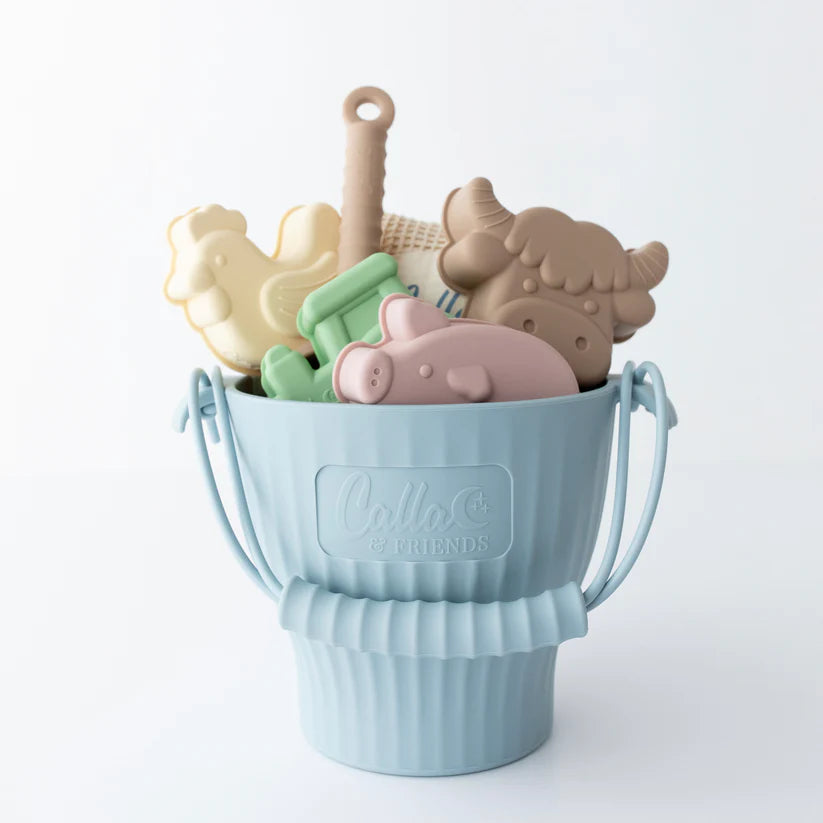 Hazel's Farm Silicone Beach Toy Set