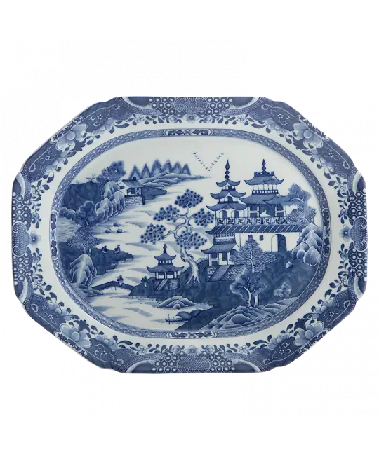 Mottahedeh Blue Canton Medium Platter