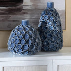 Sussex Blue Short Handmade Vase
