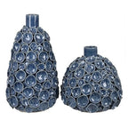 Sussex Blue Short Handmade Vase